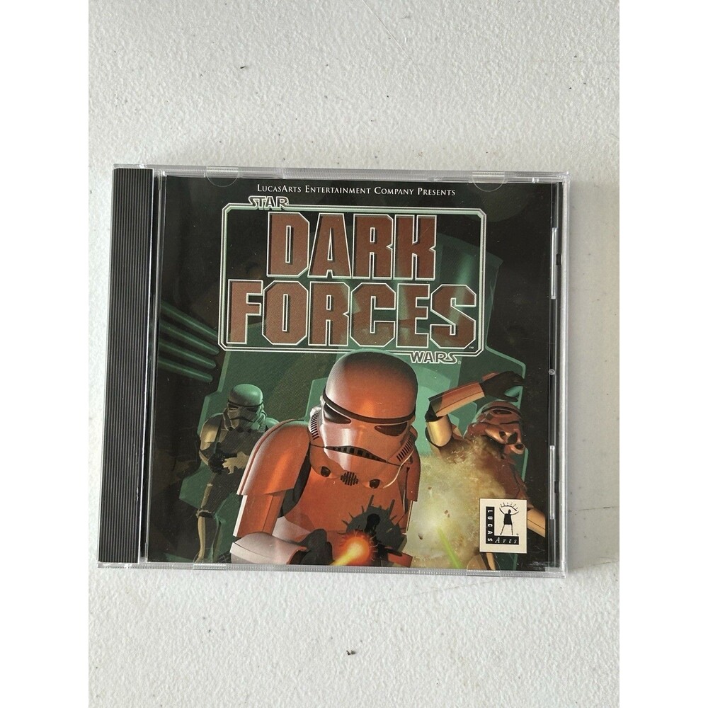 Star Wars Dark Forces PC CD-ROM 1995 LucasArts Vintage Complete Jewel Case